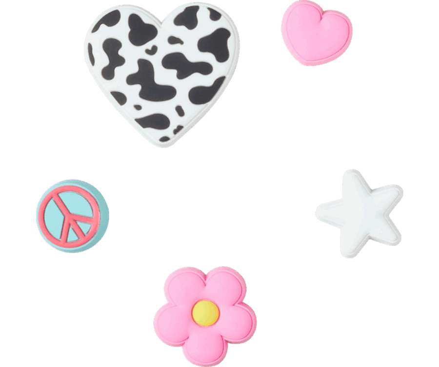 Pack De 5 Crocs Girly Icon