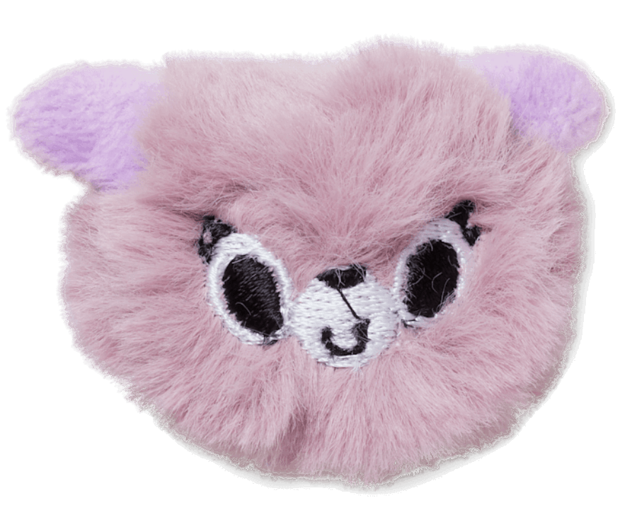 Personnage De Balle Feuilletée Violet Crocs
