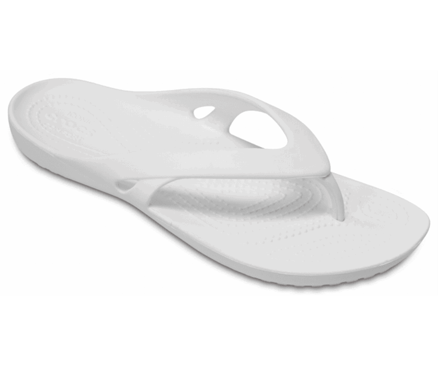 Crocs Femmes Kadee Ii Flip Blanc