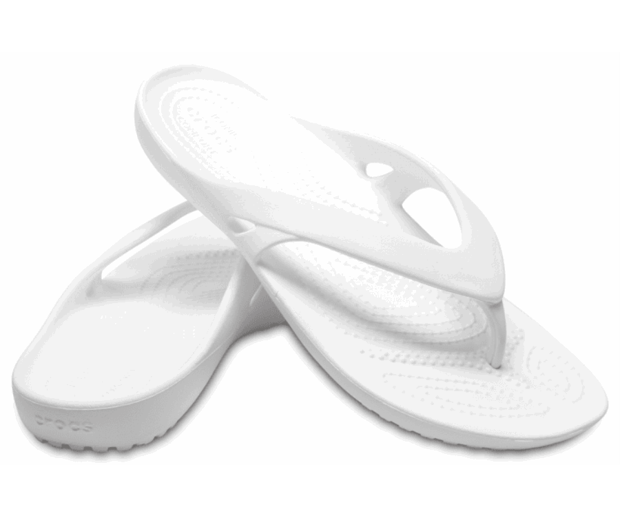 Crocs Femmes Kadee Ii Flip Blanc