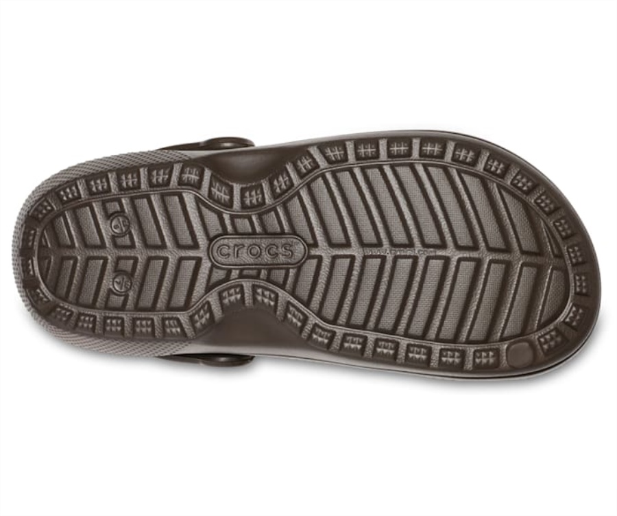 Crocs Sabot Doublé Classique Expresso-noyer