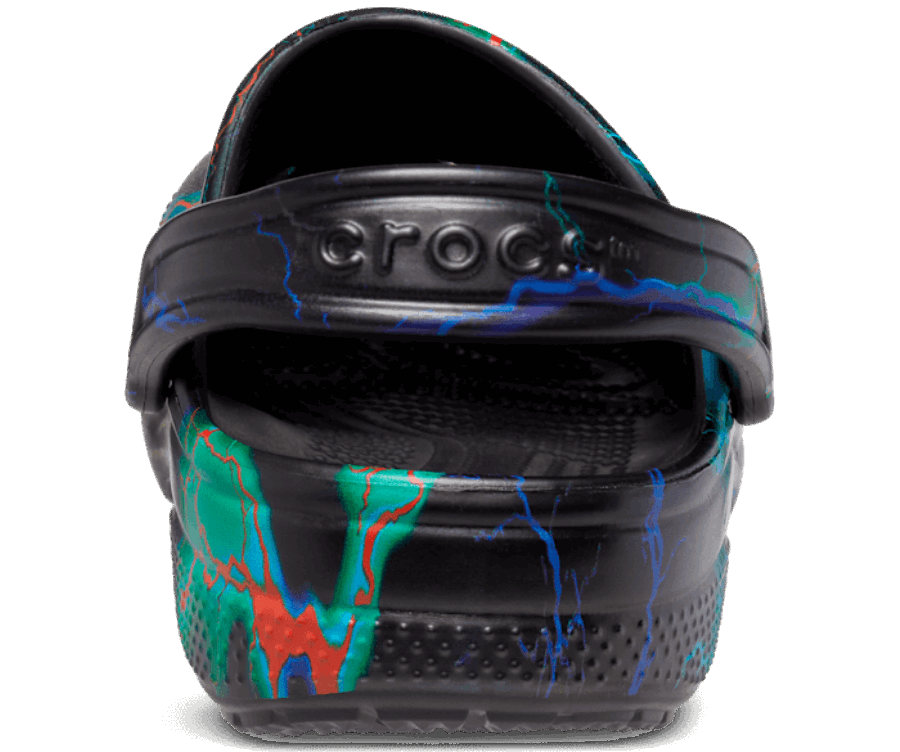 Crocs Classic Out Of This World Ii Sabot Noir-éclairs