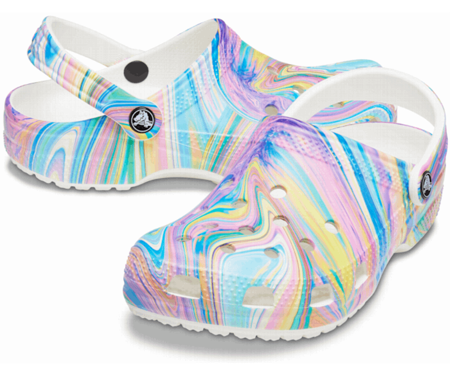 Crocs Classic Out Of This World Ii Sabot Multi-blanc