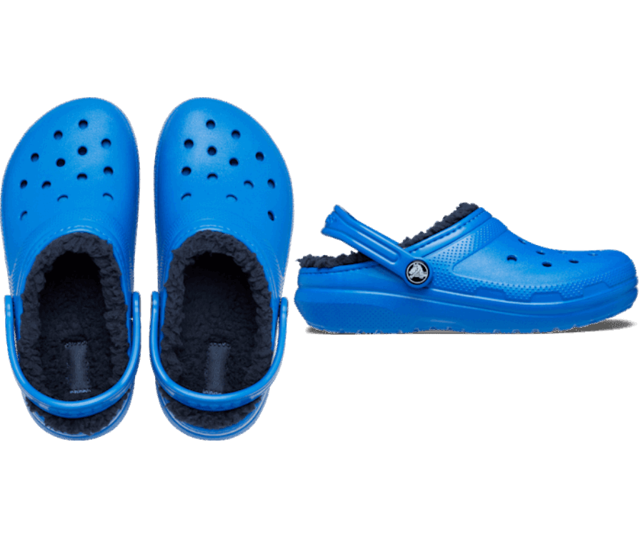 Sabot Doublé Classique Pour Tout-petits Crocs Blue Bolt