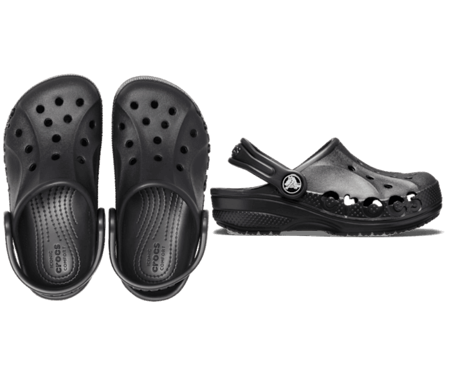 Sabots Crocs Baya Pour Enfant Noir