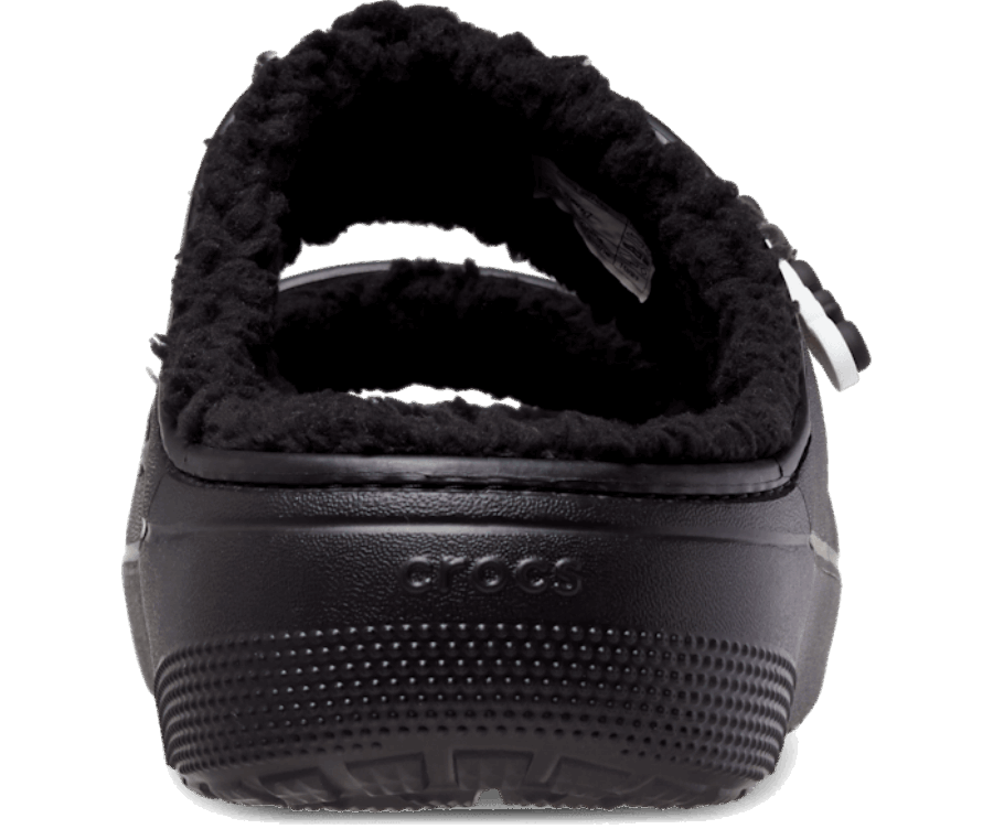 Crocs Classic Cozzzy Sandale Noir